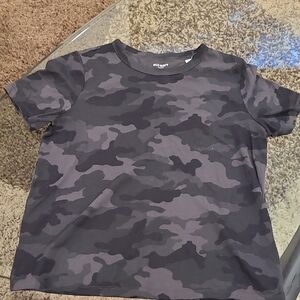 Old Navy Camo Tee - Black and Gray - NWT